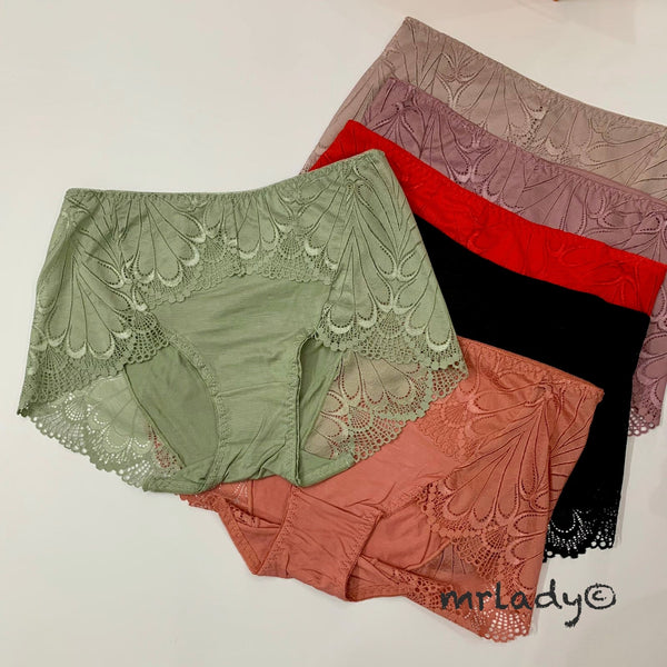 SOFT JERSY FLORAL BUM PANTY V1